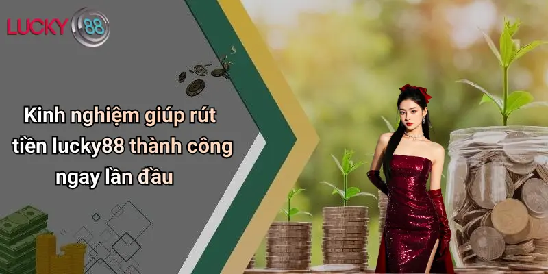 Kinh nghiệm giúp rút tiền lucky88 thành công ngay lần đầu